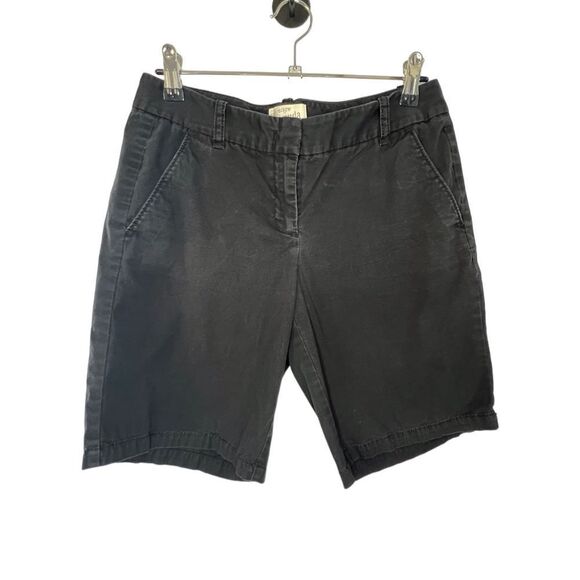 J. Crew Black Bermuda Shorts - Picture 1 of 4